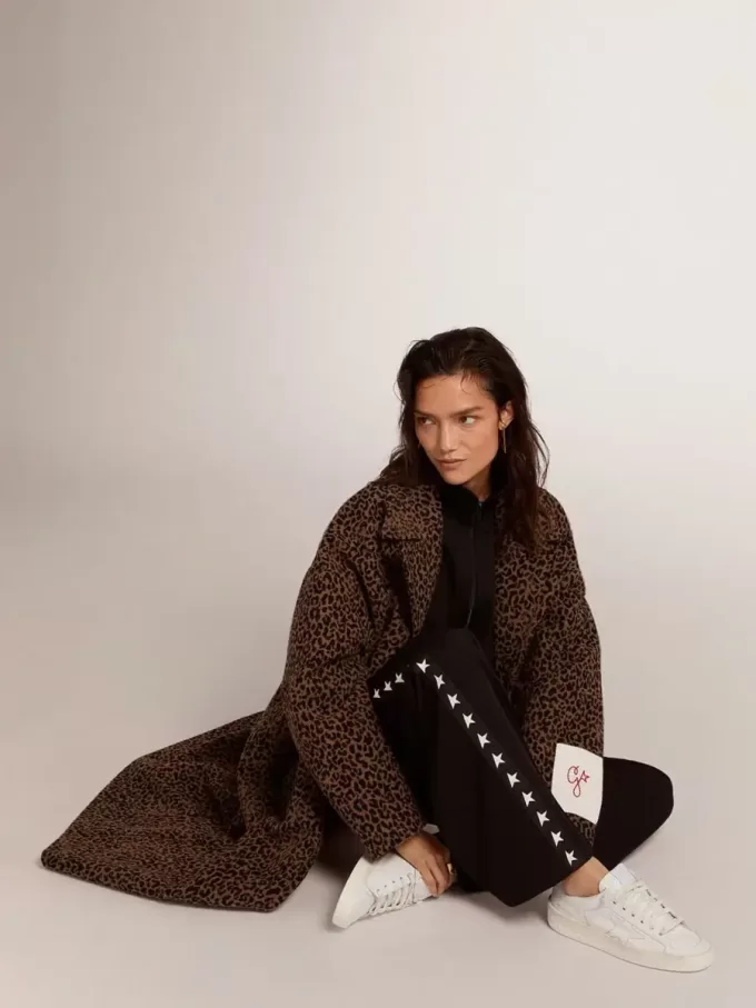 Damen-Sneaker Stardan aus komplett weißem Leder Damen-Sneaker Stardan aus komplett weißem Leder