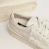 Damen-Sneaker Stardan aus komplett weißem Leder Damen-Sneaker Stardan aus komplett weißem Leder