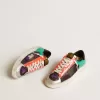 Damen-Sneaker Stardan LAB aus Lackleder und Mesh mit Gummister Damen-Sneaker Stardan LAB aus Lackleder und Mesh mit Gummister
