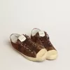 Damen-Sneaker V-Star LTD aus Wildleder mit braunem Stern Damen-Sneaker V-Star LTD aus Wildleder mit braunem Stern