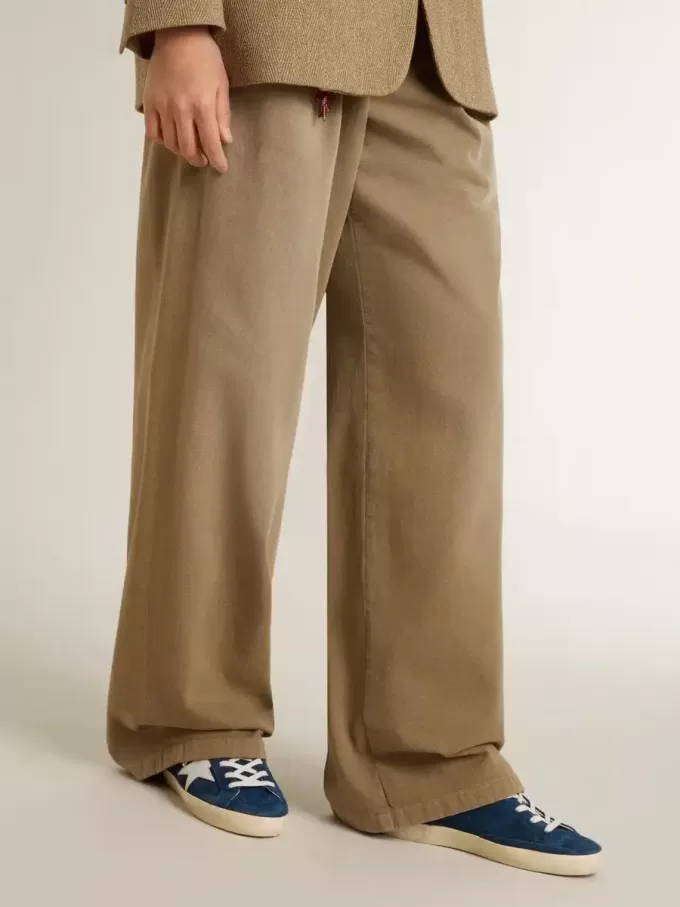 Damen-Super-Star LTD aus blauem Wildleder mit weißem Stern