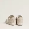 Damen-Super-Star LTD aus Wildleder mit Swarovski-Kristallen und eisgrauem Lederstern Damen-Super-Star LTD aus Wildleder mit Swarovski-Kristallen und eisgrauem Lederstern