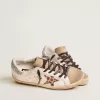 Damen-Super-Star LTD mit Leopardenmuster und Swarovski-Kristallstern