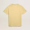 Damen-T-Shirt aus Baumwolljersey mit Stickerei am Halsausschnitt und auf der Brust Damen-T-Shirt aus Baumwolljersey mit Stickerei am Halsausschnitt und auf der Brust