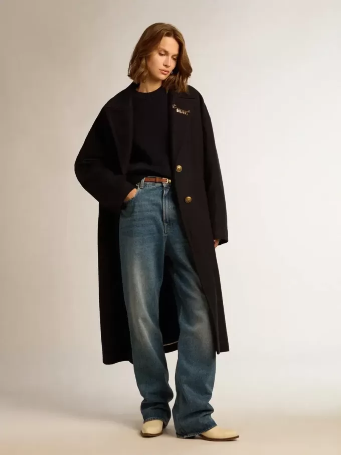 Damenjeans mit mittlerer Waschung