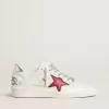 Damenmodell Ball Star LTD mit rotem Stern und silberner Fersenkappe