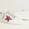 Damenmodell Ball Star LTD mit rotem Stern und silberner Fersenkappe
