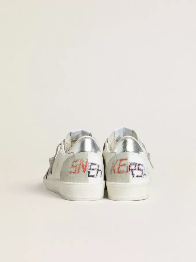 Damenmodell Ball Star LTD mit rotem Stern und silberner Fersenkappe