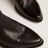 Damenstiefel Sunset aus schwarzem Leder