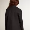 Dunkelblauer zweireihiger Knopfblazer für Jungen