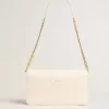Gioia Tasche aus butterfarbenem Leder mit Golddetails