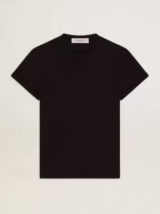 Golden Collection Distressed T-Shirt in Vintage-Schwarz Golden Collection Distressed T-Shirt in Vintage-Schwarz