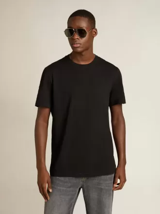 Golden Collection Distressed T-Shirt in Vintage-Schwarz Golden Collection Distressed T-Shirt in Vintage-Schwarz