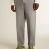 Graue Chino-Hose aus Baumwolle Graue Chino-Hose aus Baumwolle