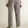 Graue Chino-Hose aus Baumwolle Graue Chino-Hose aus Baumwolle