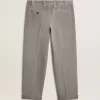 Graue Chino-Hose aus Baumwolle Graue Chino-Hose aus Baumwolle
