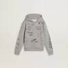 Graues Sweatshirt für Kinder mit mehrfarbigem Aufdruck Graues Sweatshirt für Kinder mit mehrfarbigem Aufdruck