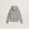 Graues Sweatshirt für Kinder mit mehrfarbigem Aufdruck Graues Sweatshirt für Kinder mit mehrfarbigem Aufdruck