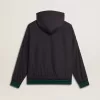 Grün-blaues Wende-Kapuzensweatshirt für Herren