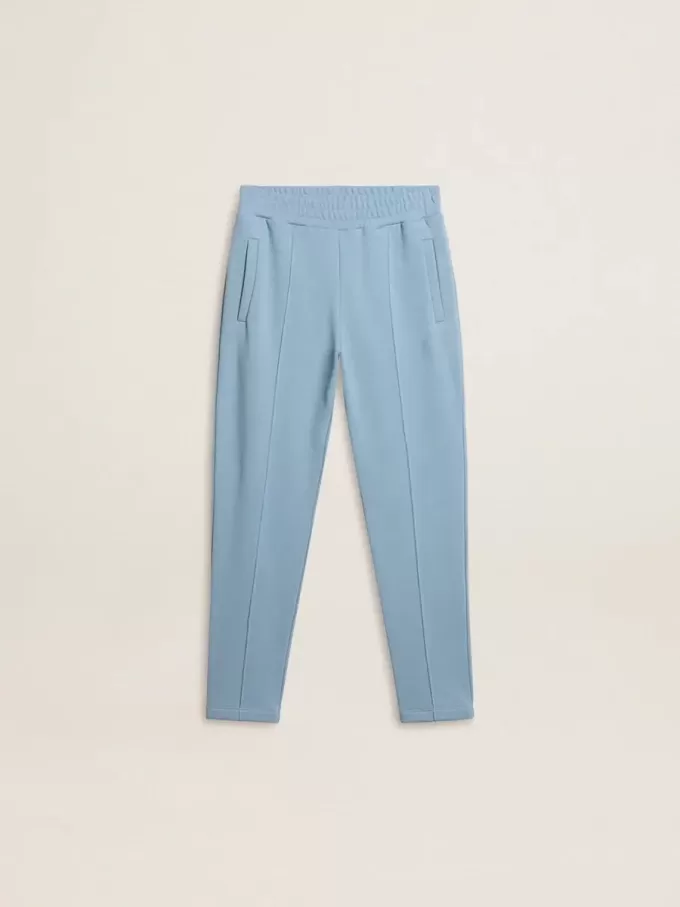 Hellblaue Jogginghose mit Print für Jungen Hellblaue Jogginghose mit Print für Jungen