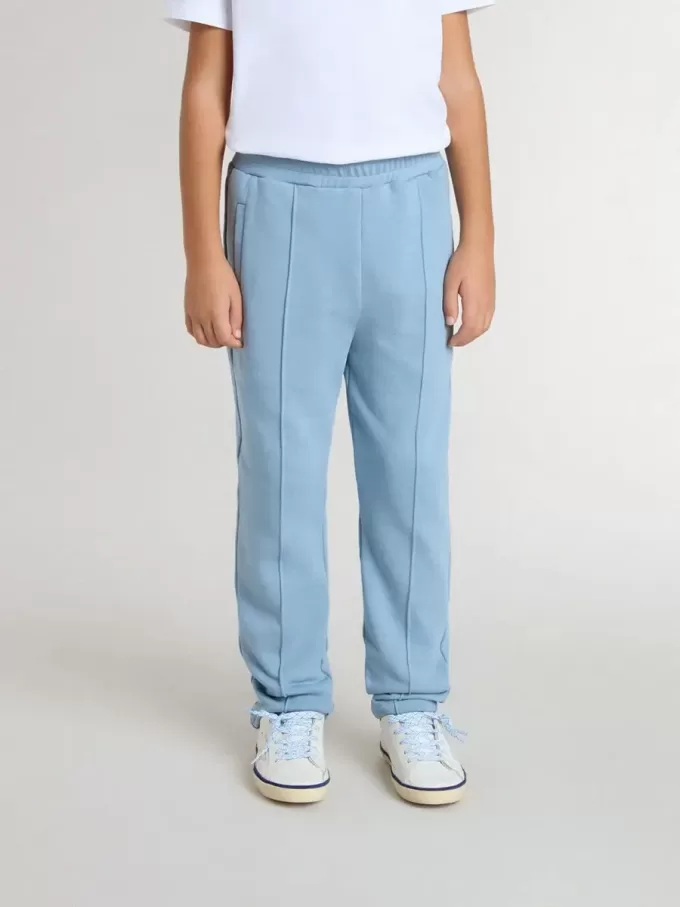 Hellblaue Jogginghose mit Print für Jungen Hellblaue Jogginghose mit Print für Jungen