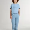 Hellblaues T-Shirt für Jungen mit Aufdruck Hellblaues T-Shirt für Jungen mit Aufdruck