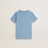 Hellblaues T-Shirt für Jungen mit Aufdruck Hellblaues T-Shirt für Jungen mit Aufdruck