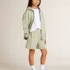 Hellgrüne Shorts mit weißem Stern Hellgrüne Shorts mit weißem Stern