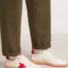 Herren Ball Star Wishes aus weißem Leder mit rotem Stern und Fersenlasche Herren Ball Star Wishes aus weißem Leder mit rotem Stern und Fersenlasche
