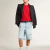 Herren-Bermudashorts aus Denim mit Used-Effekt Herren-Bermudashorts aus Denim mit Used-Effekt