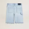 Herren-Bermudashorts aus Denim mit Used-Effekt Herren-Bermudashorts aus Denim mit Used-Effekt