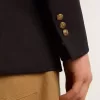 Herren-Blazer mit doppelter Knopfleiste in Dunkelblau Herren-Blazer mit doppelter Knopfleiste in Dunkelblau