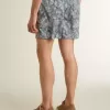 Herren-Boxershorts mit hellblau-weißem Marine-Print Herren-Boxershorts mit hellblau-weißem Marine-Print