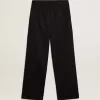 Herren-Jogginghose aus dunkelblauer Wolle