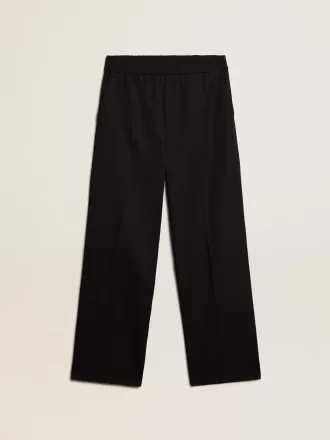 Herren-Jogginghose aus dunkelblauer Wolle