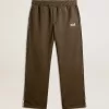 Herren-Jogginghose in Militärgrün mit weißem Logo Herren-Jogginghose in Militärgrün mit weißem Logo