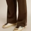 Herren-Jogginghose in Militärgrün mit weißem Logo Herren-Jogginghose in Militärgrün mit weißem Logo