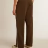 Herren-Jogginghose in Militärgrün mit weißem Logo Herren-Jogginghose in Militärgrün mit weißem Logo