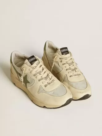 Herren-Laufsohle LTD aus Nylon und Nappa mit Nubuk-Stern und Fersenlasche Herren-Laufsohle LTD aus Nylon und Nappa mit Nubuk-Stern und Fersenlasche