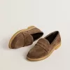 Herren-Loafer Jerry aus taubengrauem Wildleder