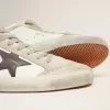 Herren Mid Star weiß mit schwarzem Stern