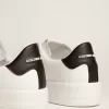 Herren-Purestar mit Lederstern und schwarzer Lederferse Herren-Purestar mit Lederstern und schwarzer Lederferse
