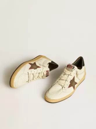 Herren-Sneaker Ball Star LTD mit Mesh-Stern und mitternachtsblauem Leder-Fersenriemen Herren-Sneaker Ball Star LTD mit Mesh-Stern und mitternachtsblauem Leder-Fersenriemen