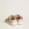 Herren-Sneaker „Stardan” aus Nubuk- und Crackle-Leder mit silbernem Metallic-Lederstern