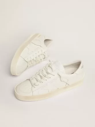 Herren-Sneaker Stardan aus weißem Leder