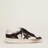 Herren-Sneaker Stardan aus weißem und schwarzem Leder Herren-Sneaker Stardan aus weißem und schwarzem Leder