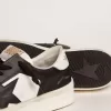 Herren-Sneaker Stardan aus weißem und schwarzem Leder Herren-Sneaker Stardan aus weißem und schwarzem Leder