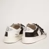 Herren-Sneaker Stardan aus weißem und schwarzem Leder Herren-Sneaker Stardan aus weißem und schwarzem Leder