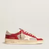 Herren-Sneaker Stardan LTD aus Mesh und Nubukleder mit Nappa-Stern und Lederlasche an der Ferse