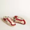 Herren-Sneaker Stardan LTD aus Mesh und Nubukleder mit Nappa-Stern und Lederlasche an der Ferse